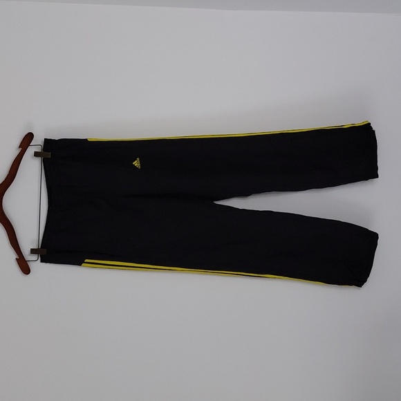 Adidss Womens Yellow Stripes Pants - Picture 1 of 17